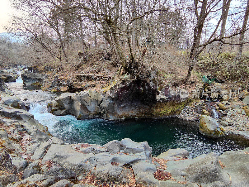 日本日光Kanmangafuchi Abyss